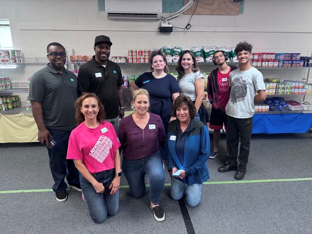 LATICRETE at Oxford, Connecticut Food Bank