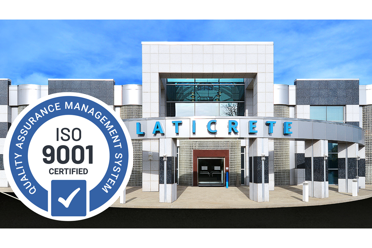 LATICRETE Achieves Excellence Through ISO Quality Standards