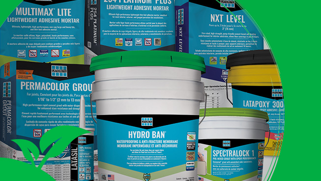 LATICRETE Products Designed Without PFAS