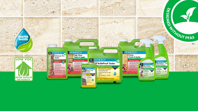 STONETECH products designed without PFAS