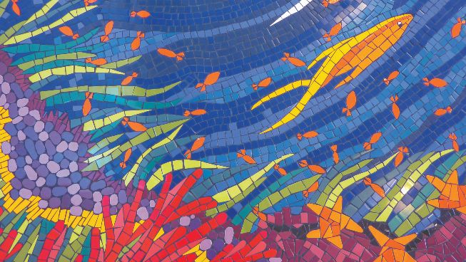 eco friendly building materials for mosaics