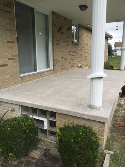 Grinding and patching