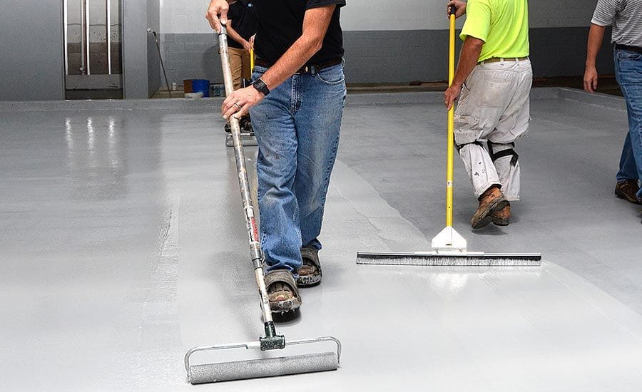 Using moisture vapor barrier products in basement tile installations