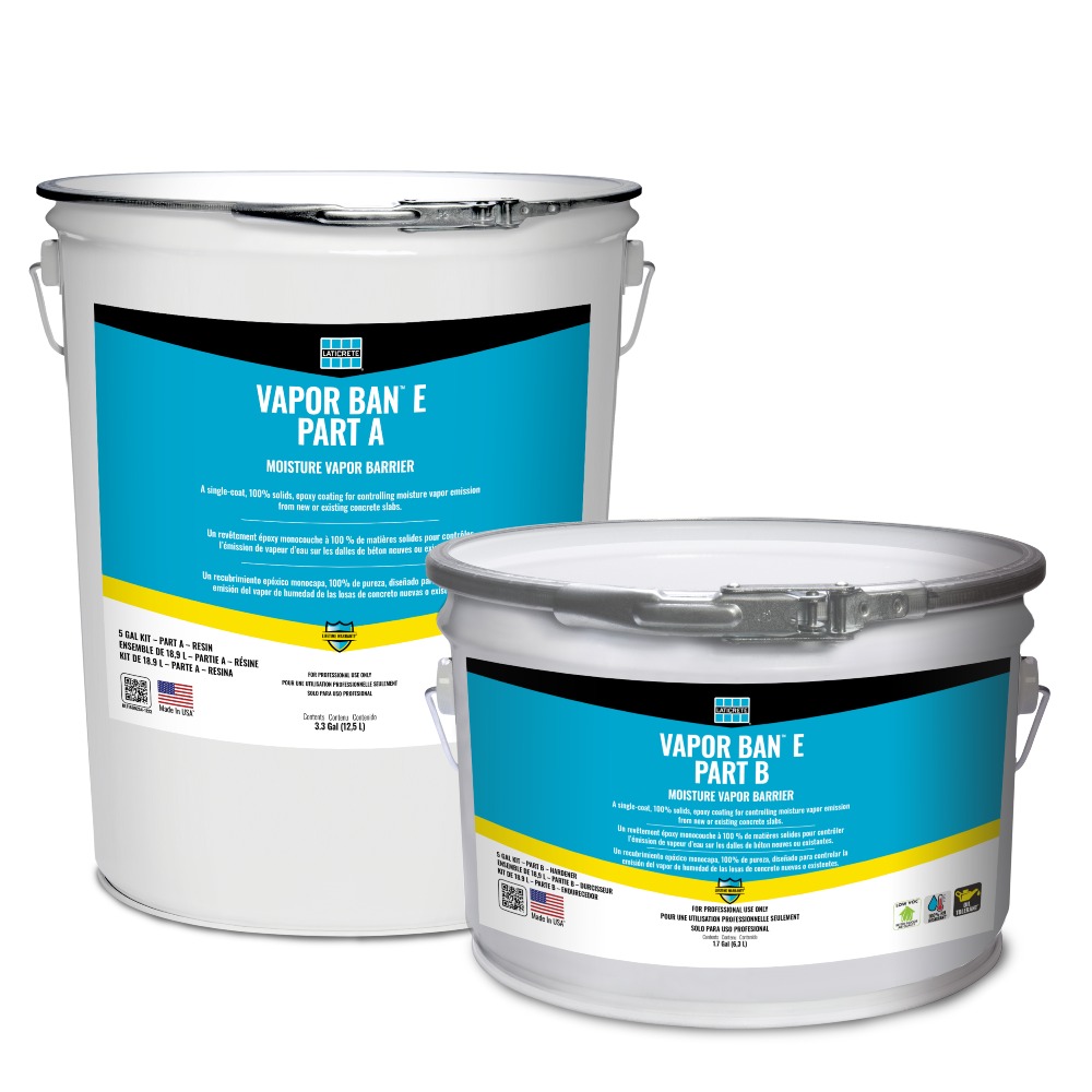 VAPOR BAN E moisture vapor barrier