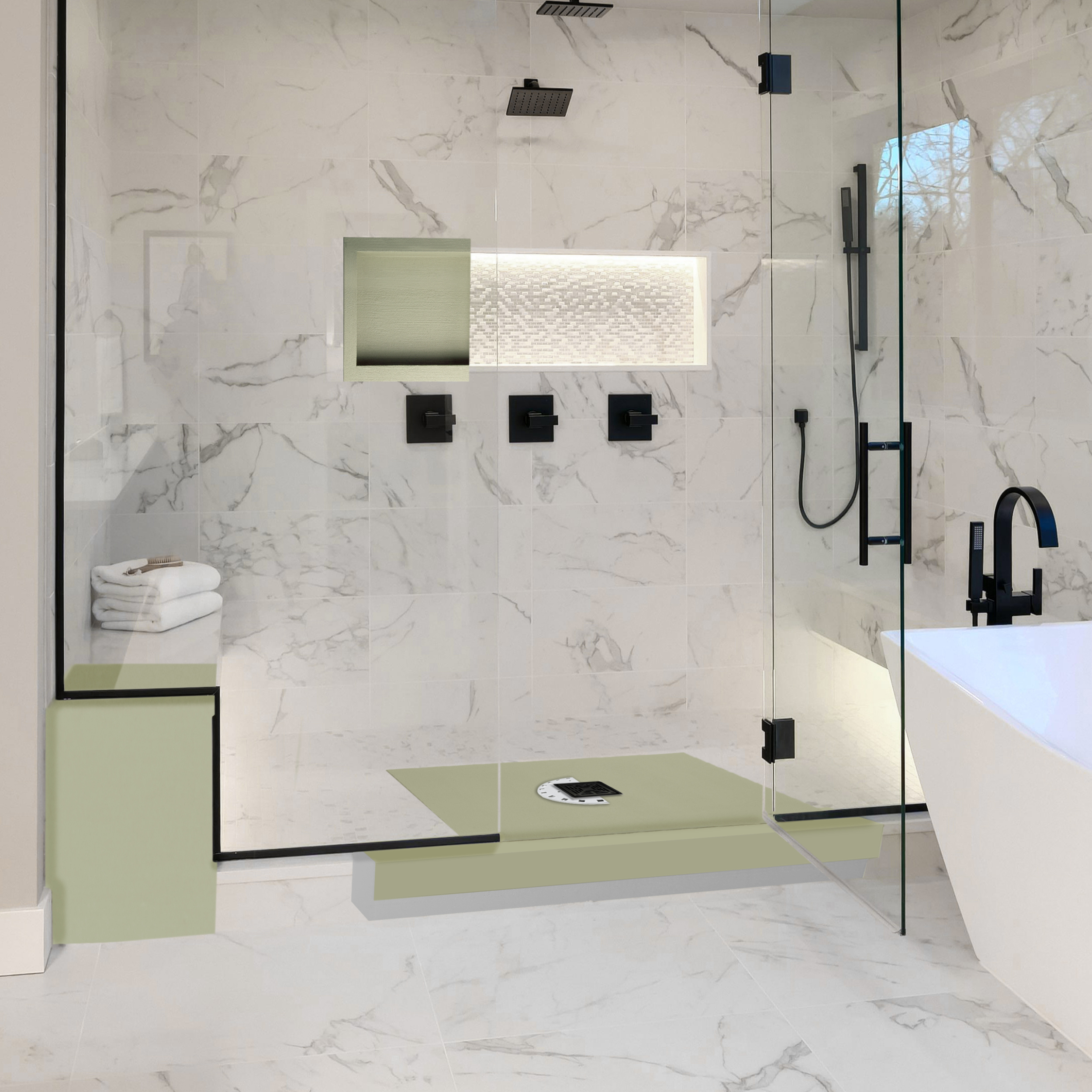 Rapid Custom Shower System