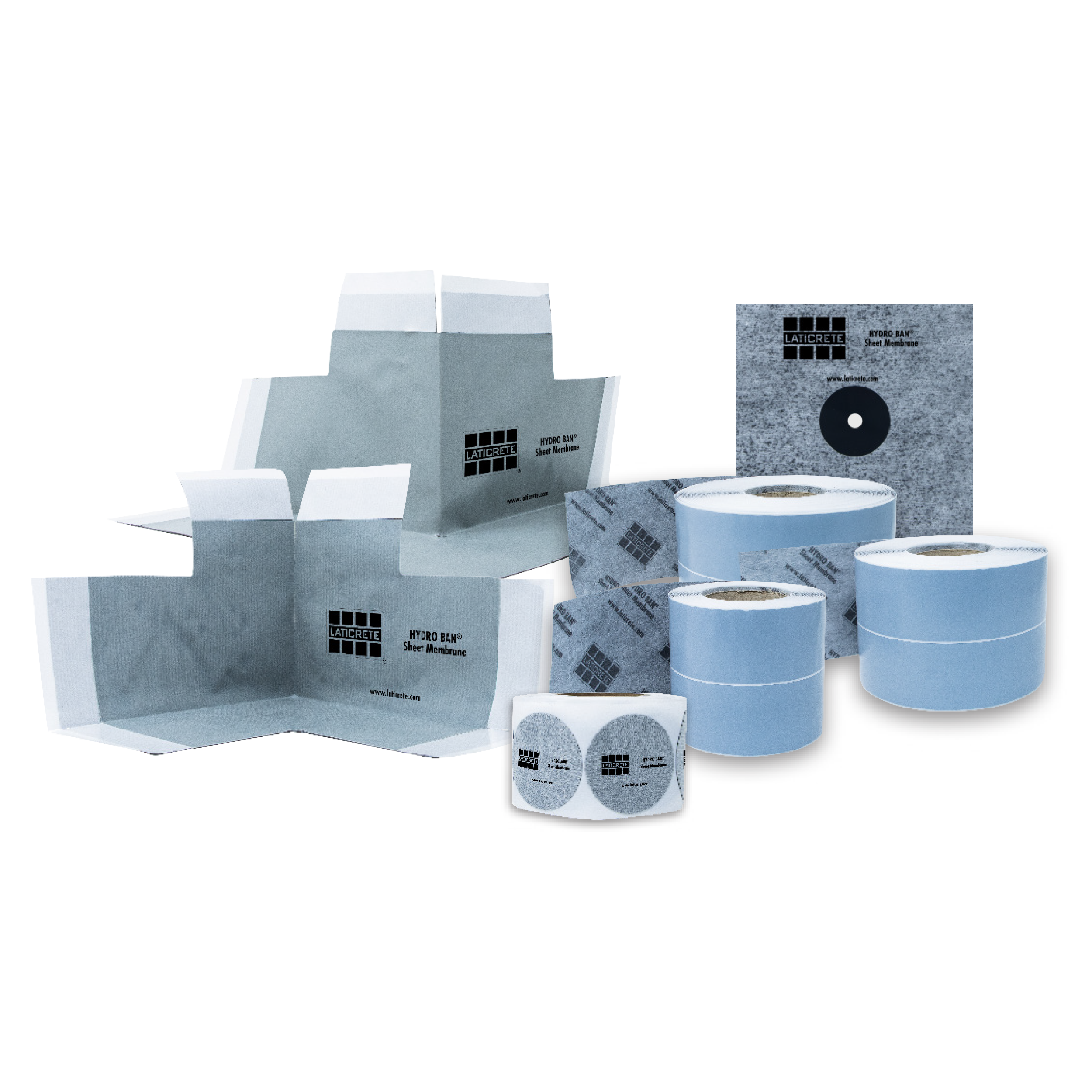 HYDRO BAN Peel & Stick Sheet Membrane Accessories