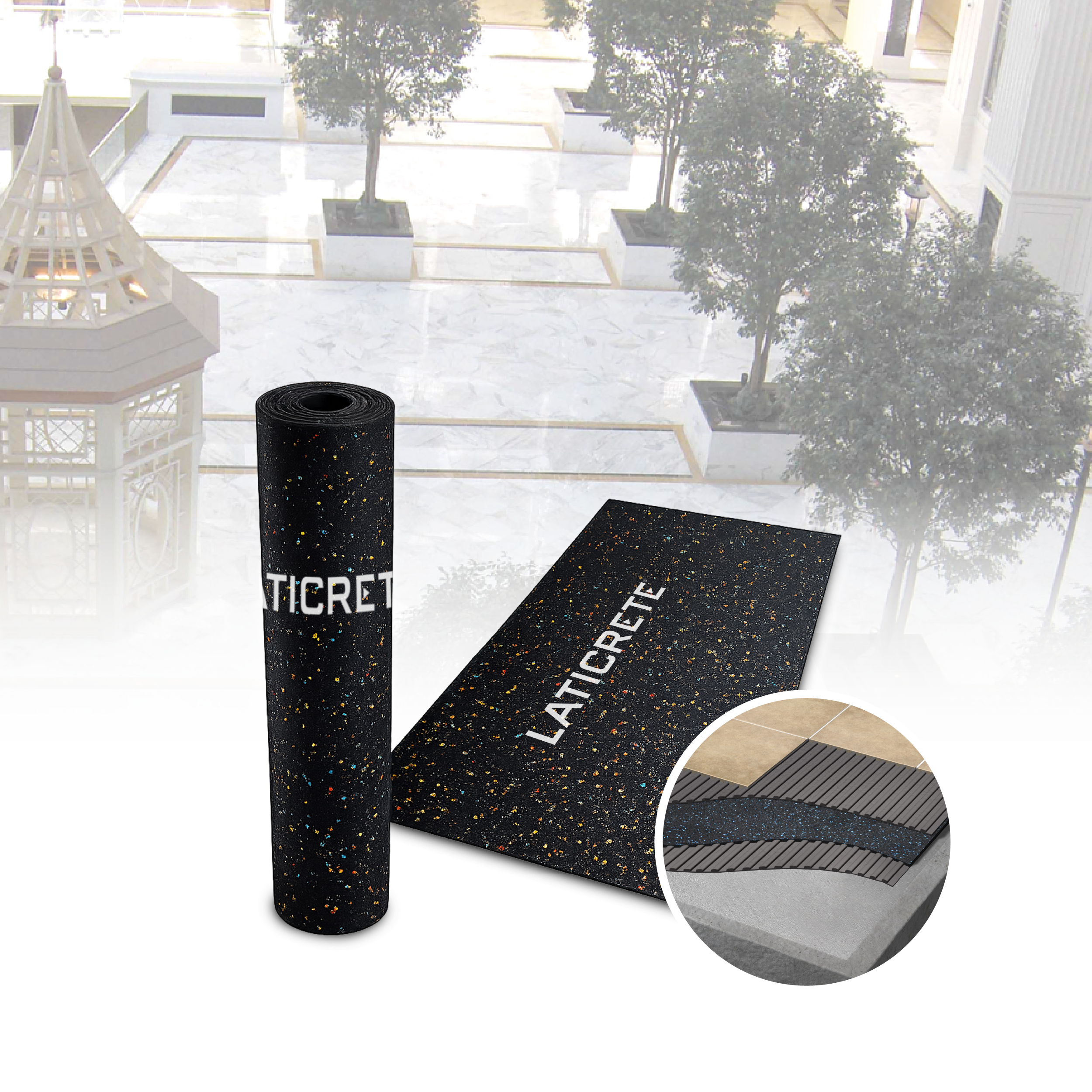 170 Sound & Crack Isolation Mat