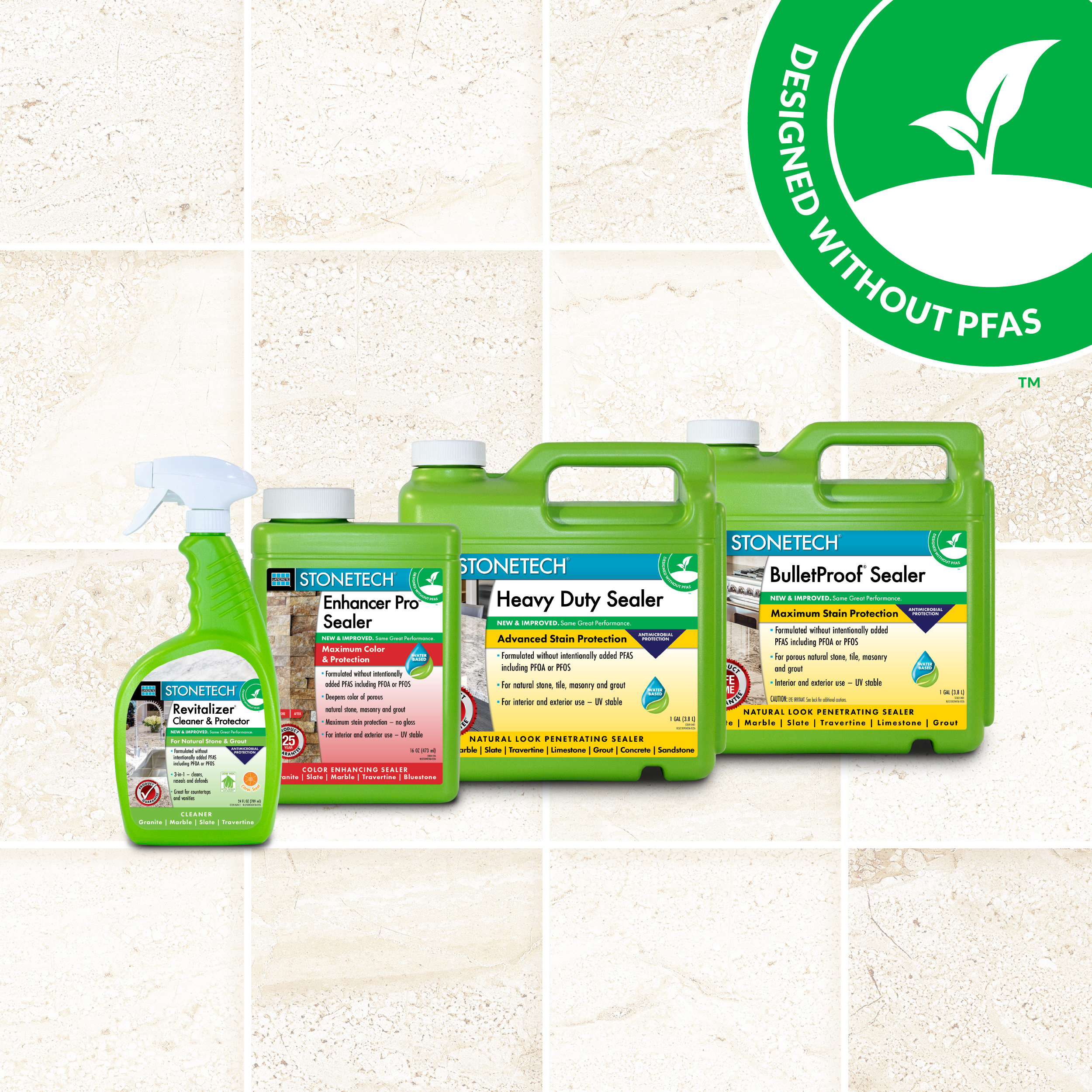 STONETECH Products Designed Without PFAS