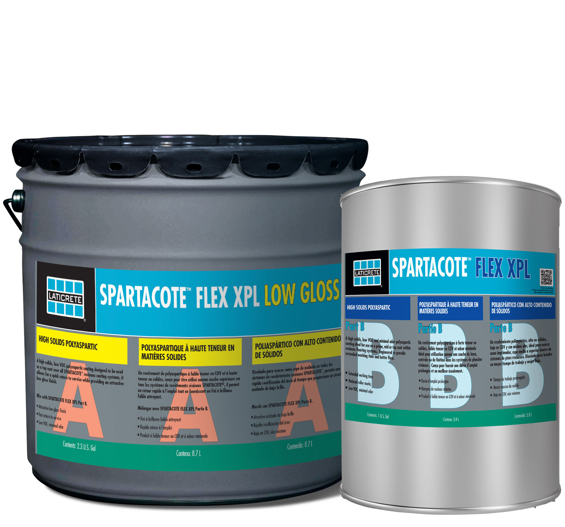 SPARTACOTE FLEX XPL Low Gloss_Pt A & B