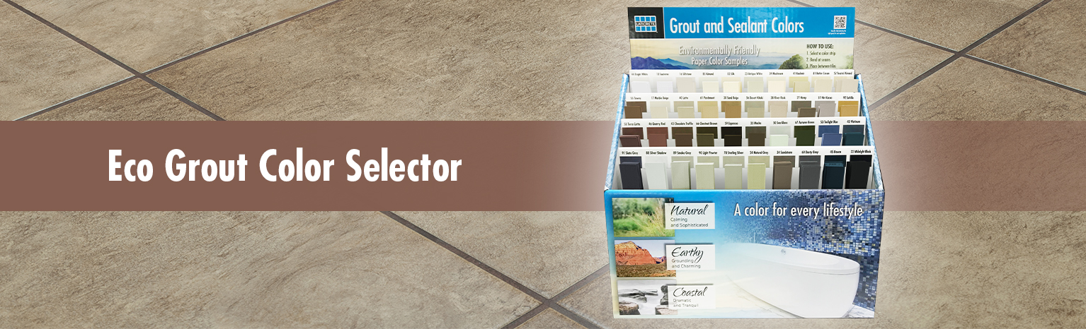 LATICRETE Eco Paper Grout Color Selector 
