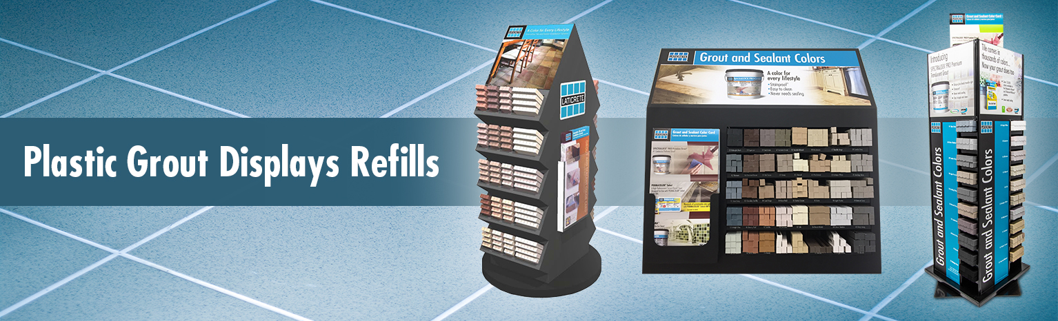 LATICRETE Plastic Grout Channel Display Refills