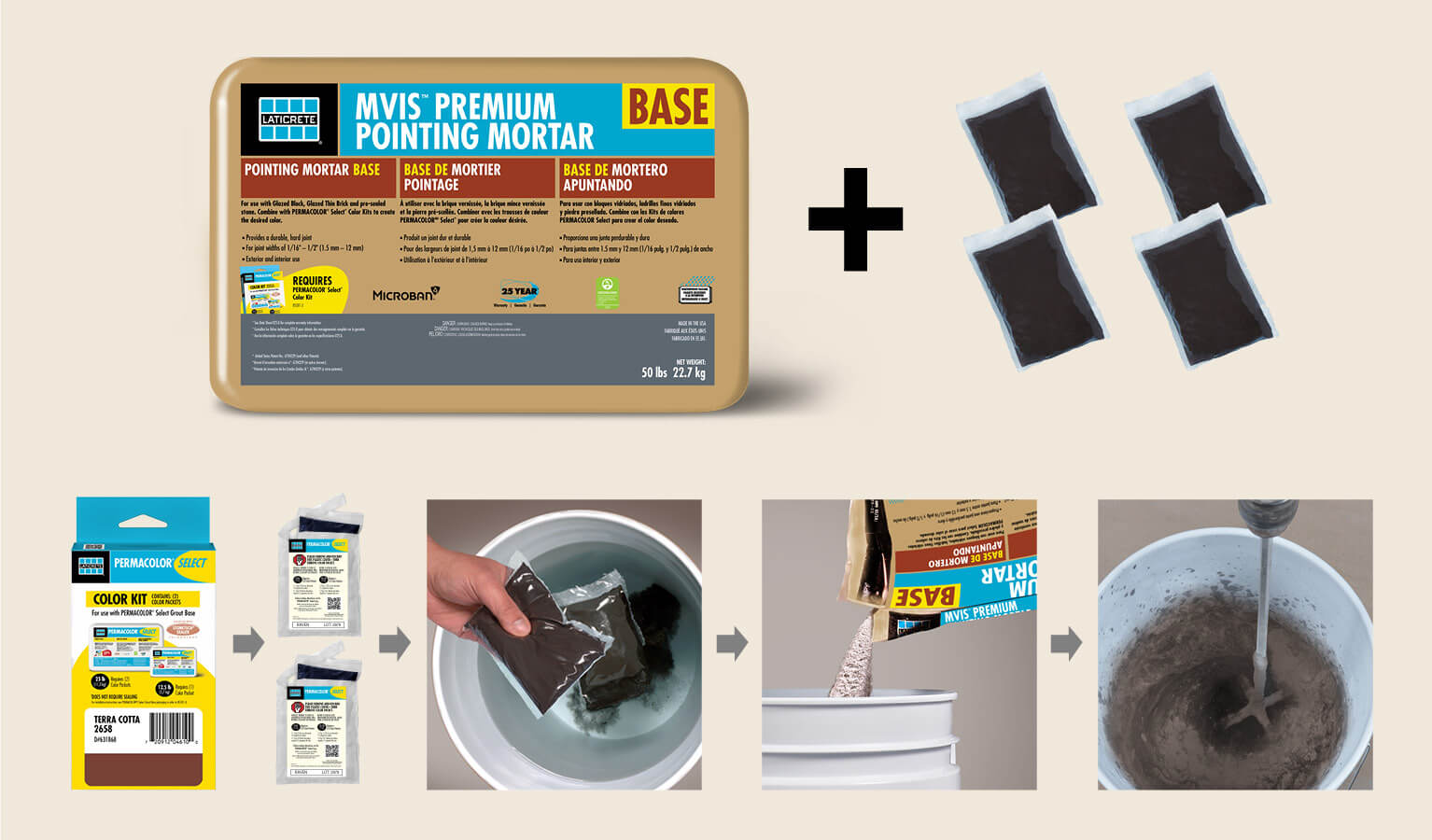 How to Use LATICRETE MVIS Premium Pointing Mortar