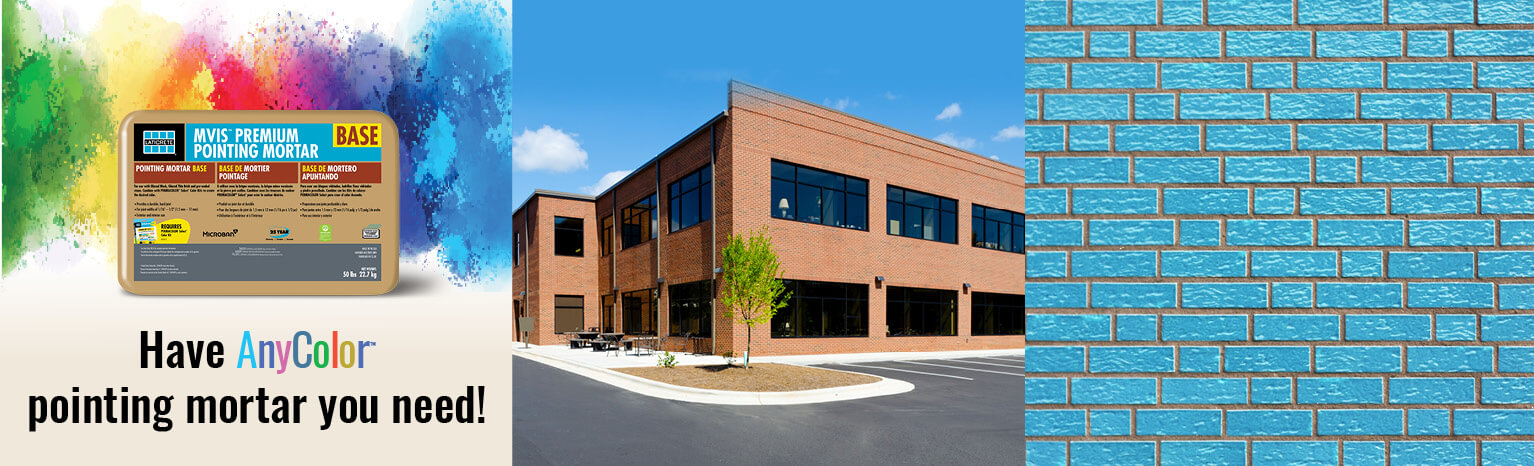 LATICRETE MVIS Premium Pointing Mortar AnyColor Program